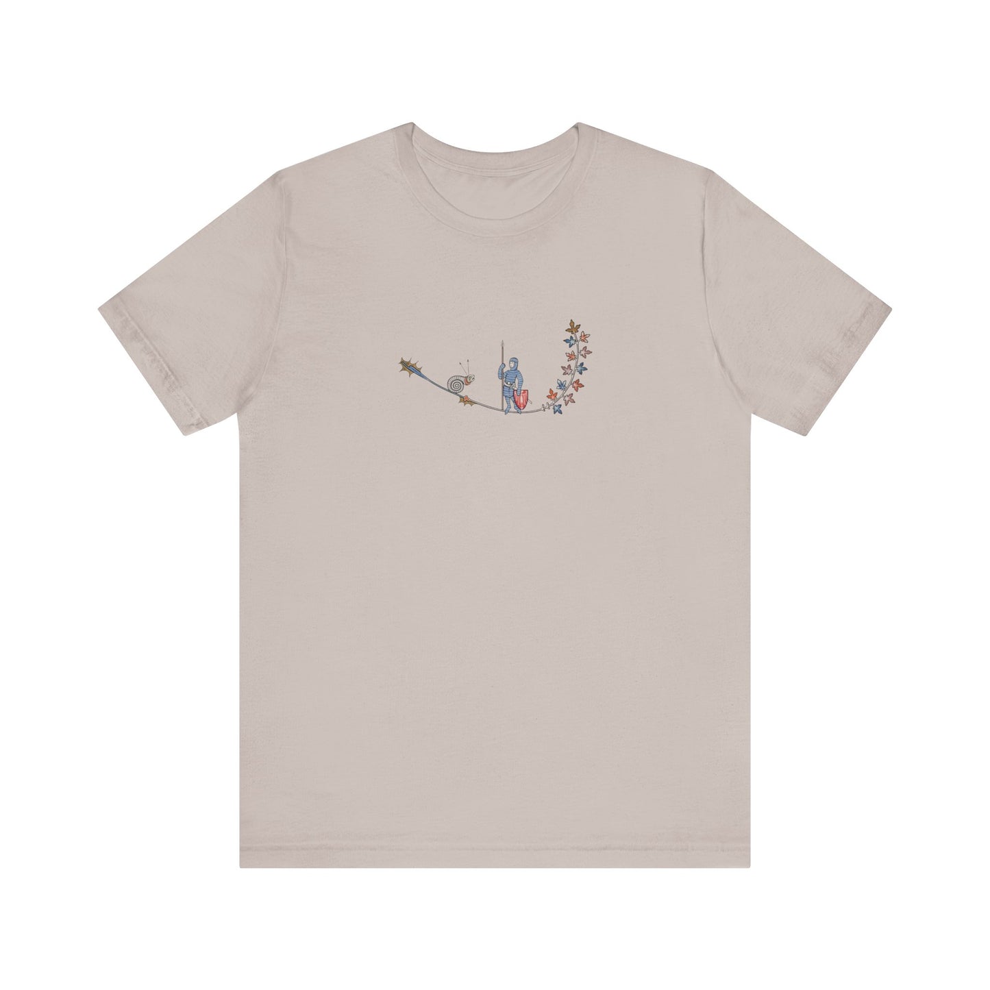 Medieval Snail vs Armed Knight, Marginal manuscript Tee