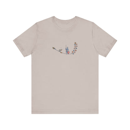 Medieval Snail vs Armed Knight, Marginal manuscript Tee