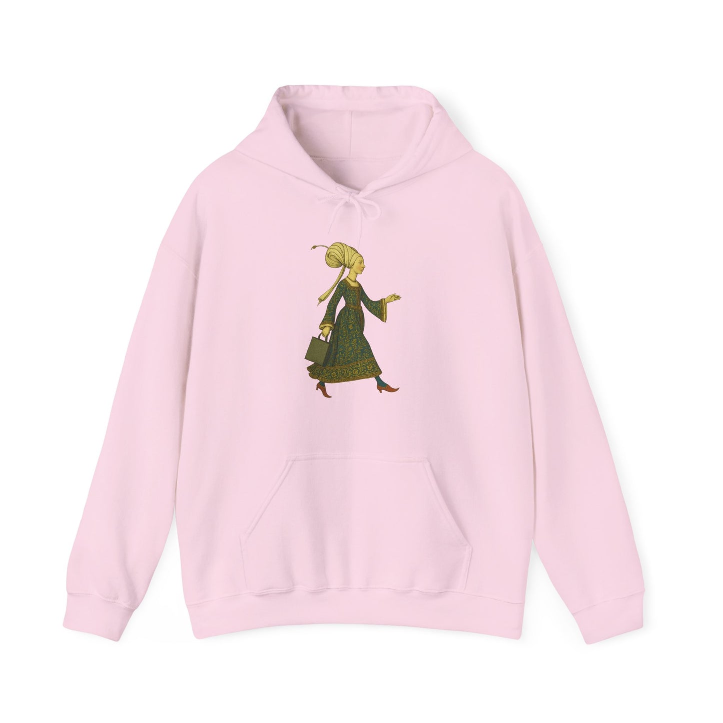 Lady of the Mall – Medieval Fashionista Unisex Hoodie