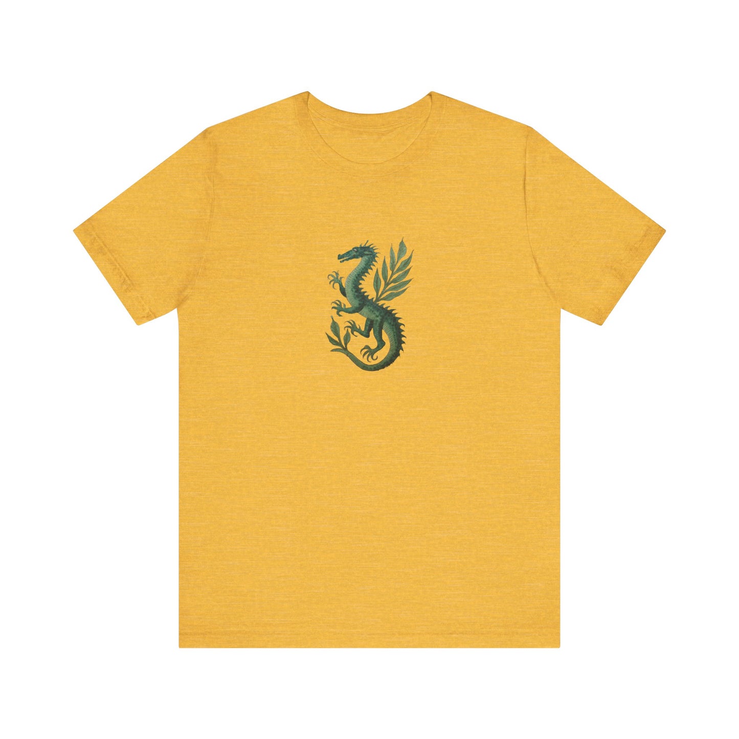 Green Basilisk Art T-shirt
