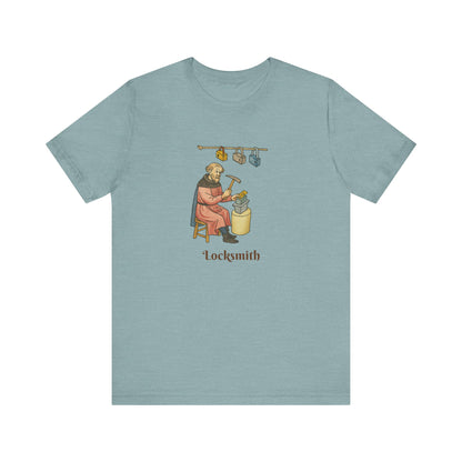 Medieval Career Series, The Locksmith Albrecht the Iron Guardian T-shirt