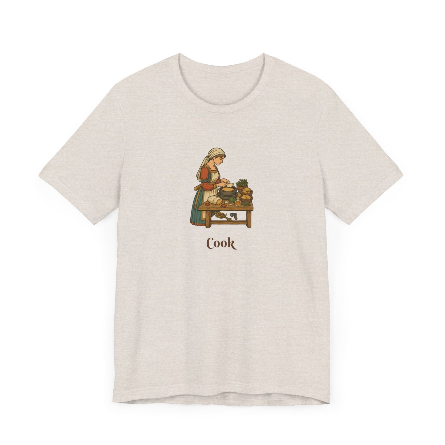 Medieval Career Series, The Women Cook T-shirt