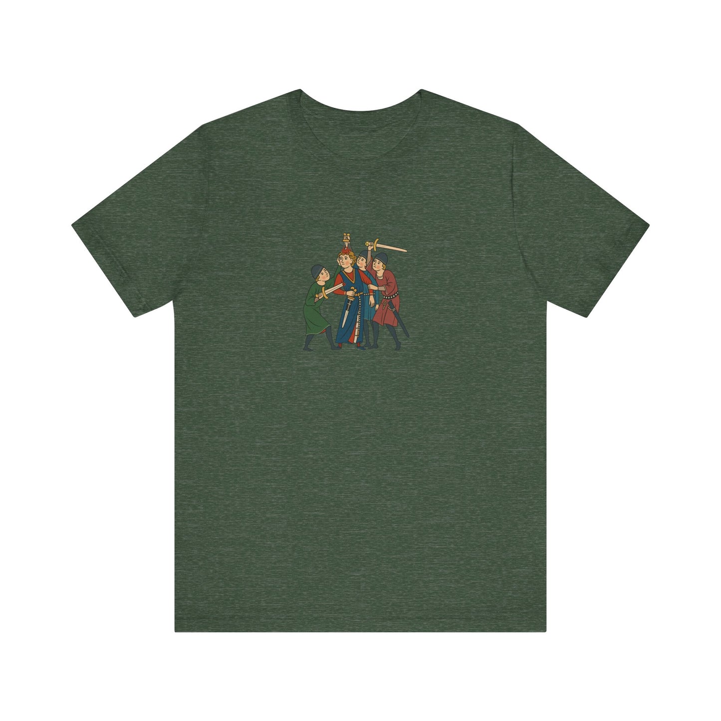 Reinmar von Brennenberg Tapestry, Codex Manesse, Medieval German Art Tee