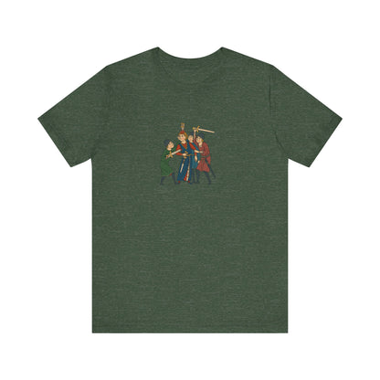 Reinmar von Brennenberg Tapestry, Codex Manesse, Medieval German Art Tee