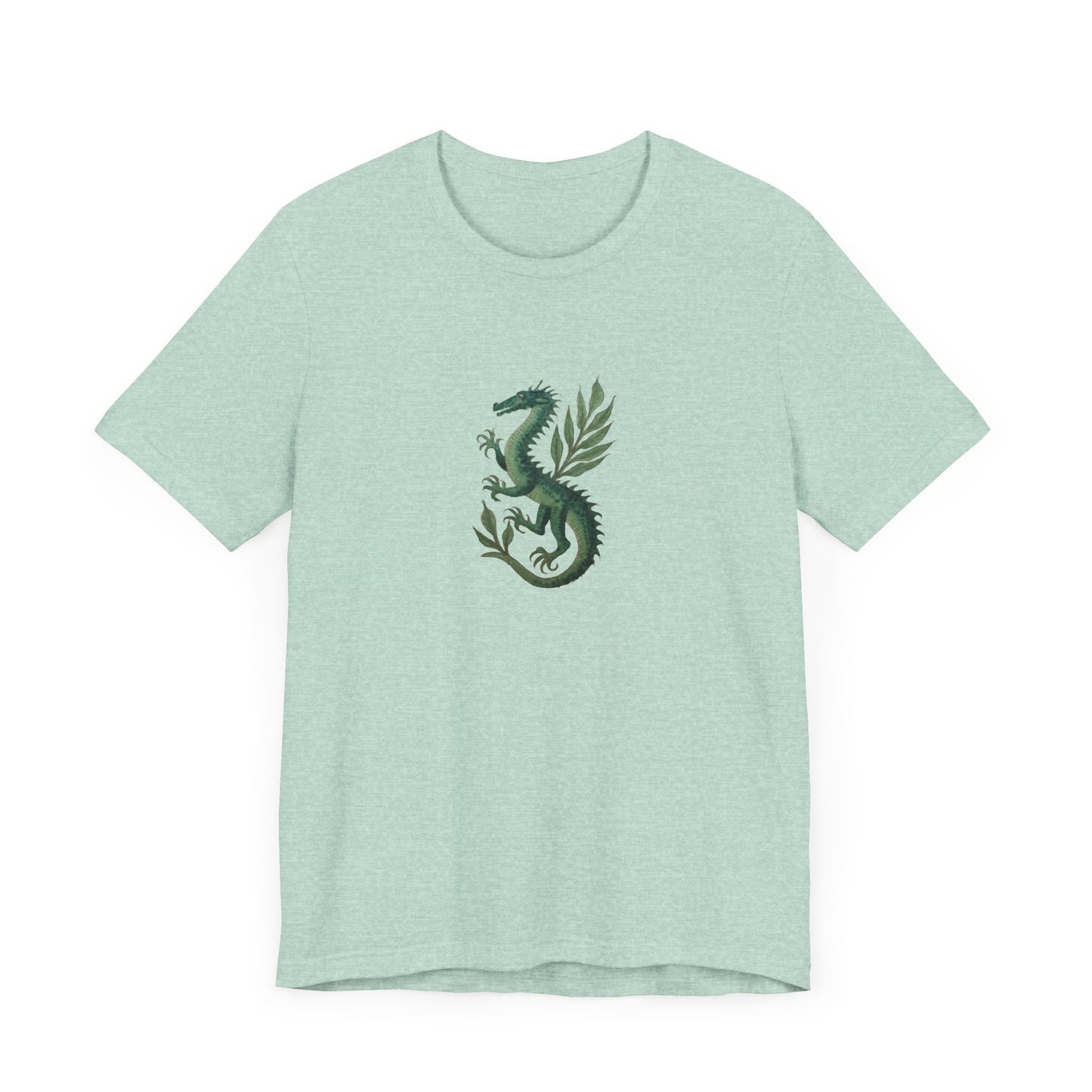 Green Basilisk Art T-shirt