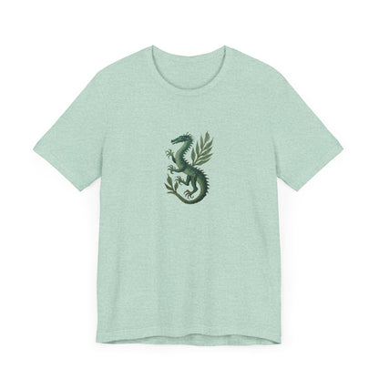Green Basilisk Art T-shirt