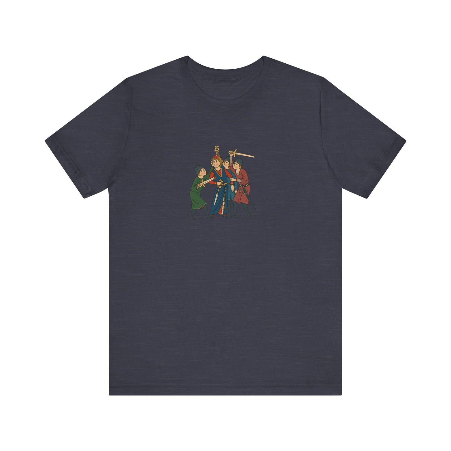 Reinmar von Brennenberg Tapestry, Codex Manesse, Medieval German Art Tee
