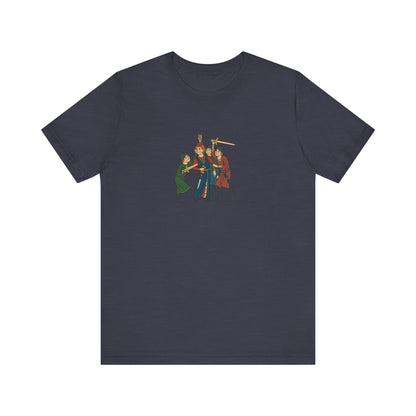 Reinmar von Brennenberg Tapestry, Codex Manesse, Medieval German Art Tee