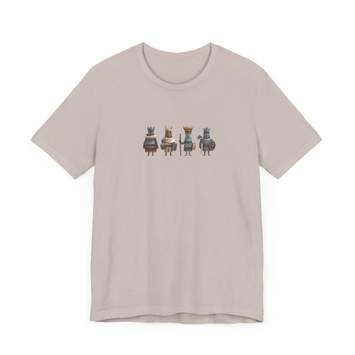 Cute Medieval Knights Team T-shirt