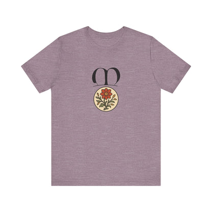 Medieval Flower, Past and Forward Original Art T-shirt