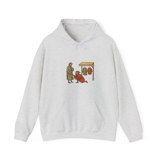 Tailor of Yore - Medieval Artistic Vintage Cartoon  Hoodie