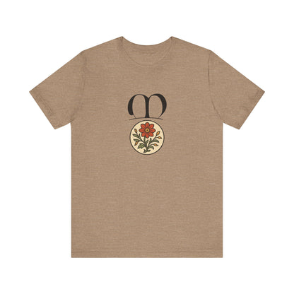Medieval Flower, Past and Forward Original Art T-shirt