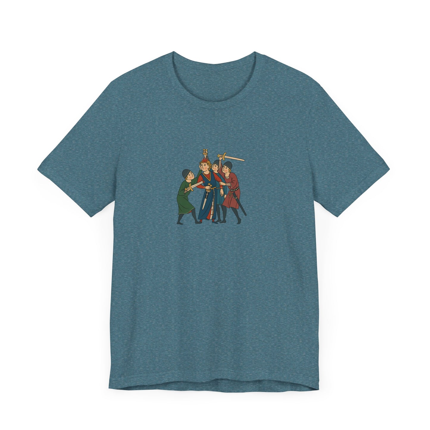 Reinmar von Brennenberg Tapestry, Codex Manesse, Medieval German Art Tee