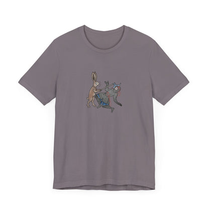 Killer Bunny, Remastered Marginalia Manuscript Art Tee