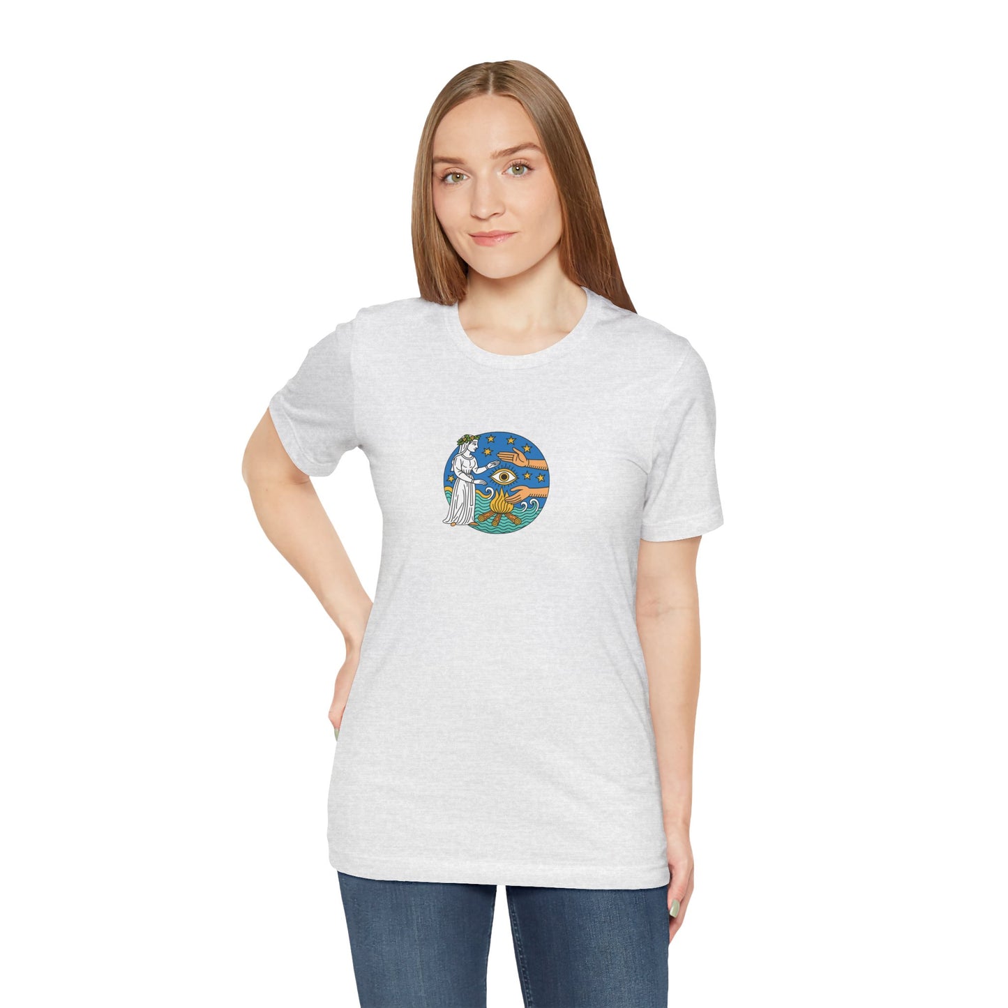 Medieval Mystic Rite of the Firewatcher LOGO T-shirt