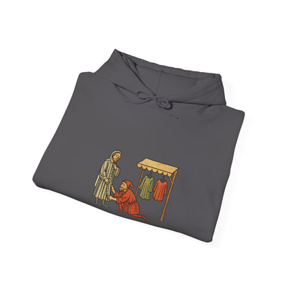 Tailor of Yore - Medieval Artistic Vintage Cartoon  Hoodie