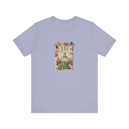 The Master of the Birds, Alchemical Cosmology from Cod. Pal. Lat. 1885 Tee