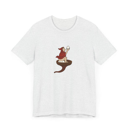 The Eggman Monk, 14th Century Medieval Manuscript T-shirt