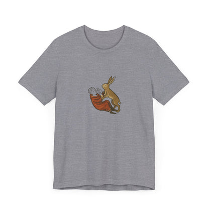 Killer Bunny, Remastered Marginalia Manuscript Art Tee