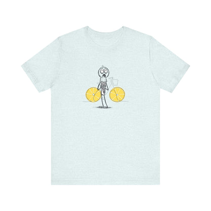 The Ice Cream Lover With Bike T-shirt