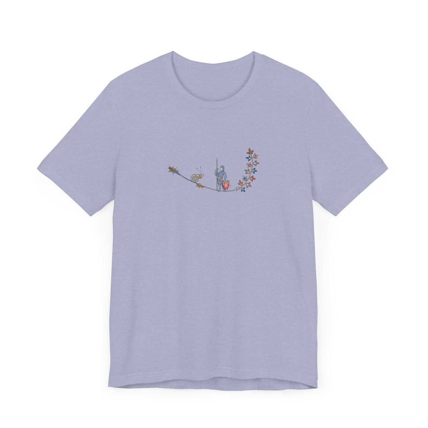 Medieval Snail vs Armed Knight, Marginal manuscript Tee