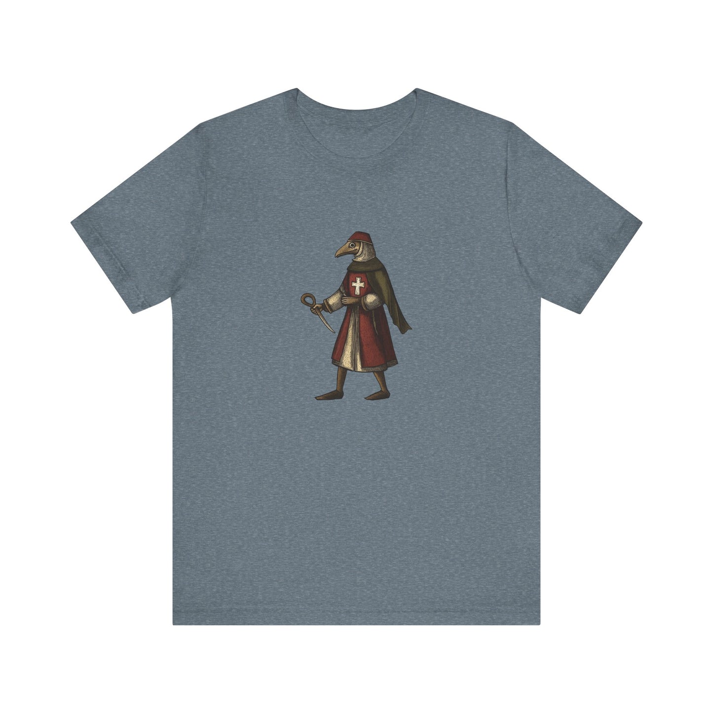 Hanseatic Art, Medieval Plague Doctor 2 Unisex Softstyle T-Shirt