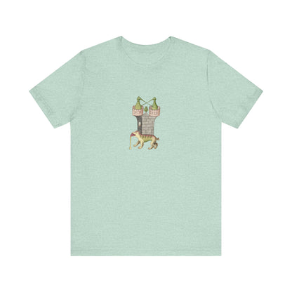 The Alchemical Tower & Vomiting Gold Dog Symbol Tee