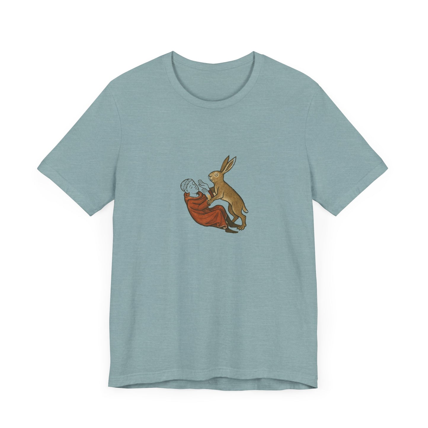 Killer Bunny, Remastered Marginalia Manuscript Art Tee