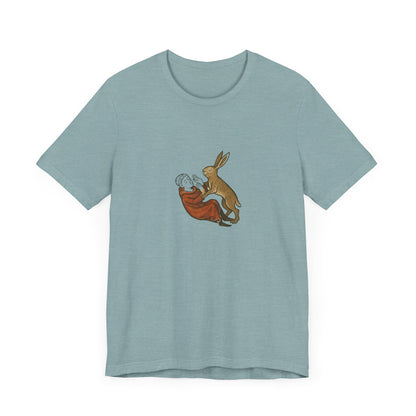 Killer Bunny, Remastered Marginalia Manuscript Art Tee