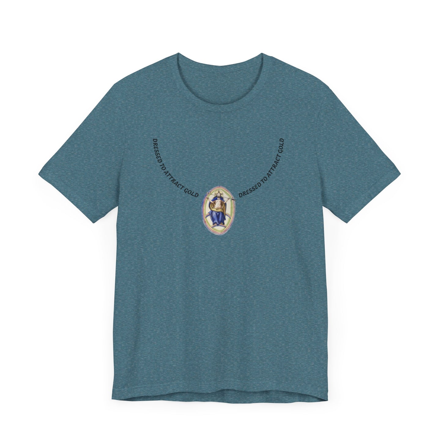 Dressed to attract gold , Alchemical Hermaphrodite Unisex T-shirt
