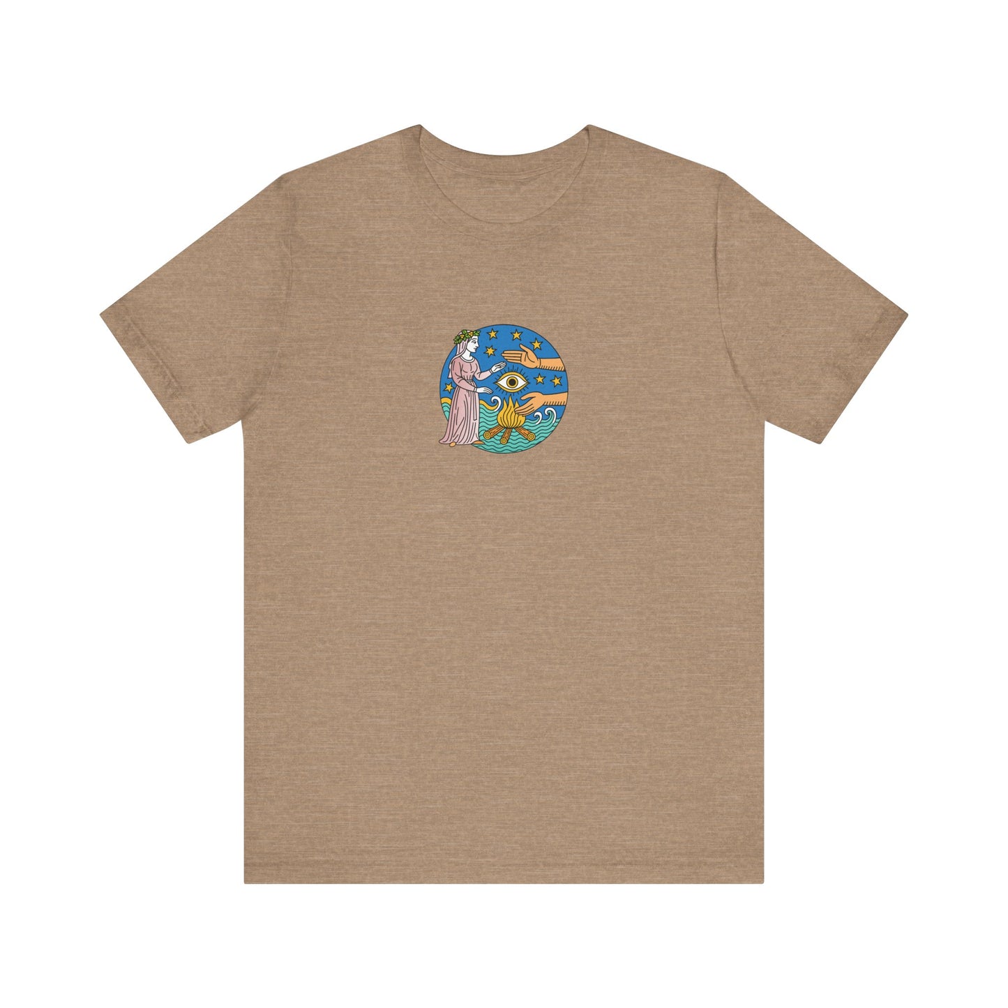 Medieval Mystic Rite of the Firewatcher T-shirt