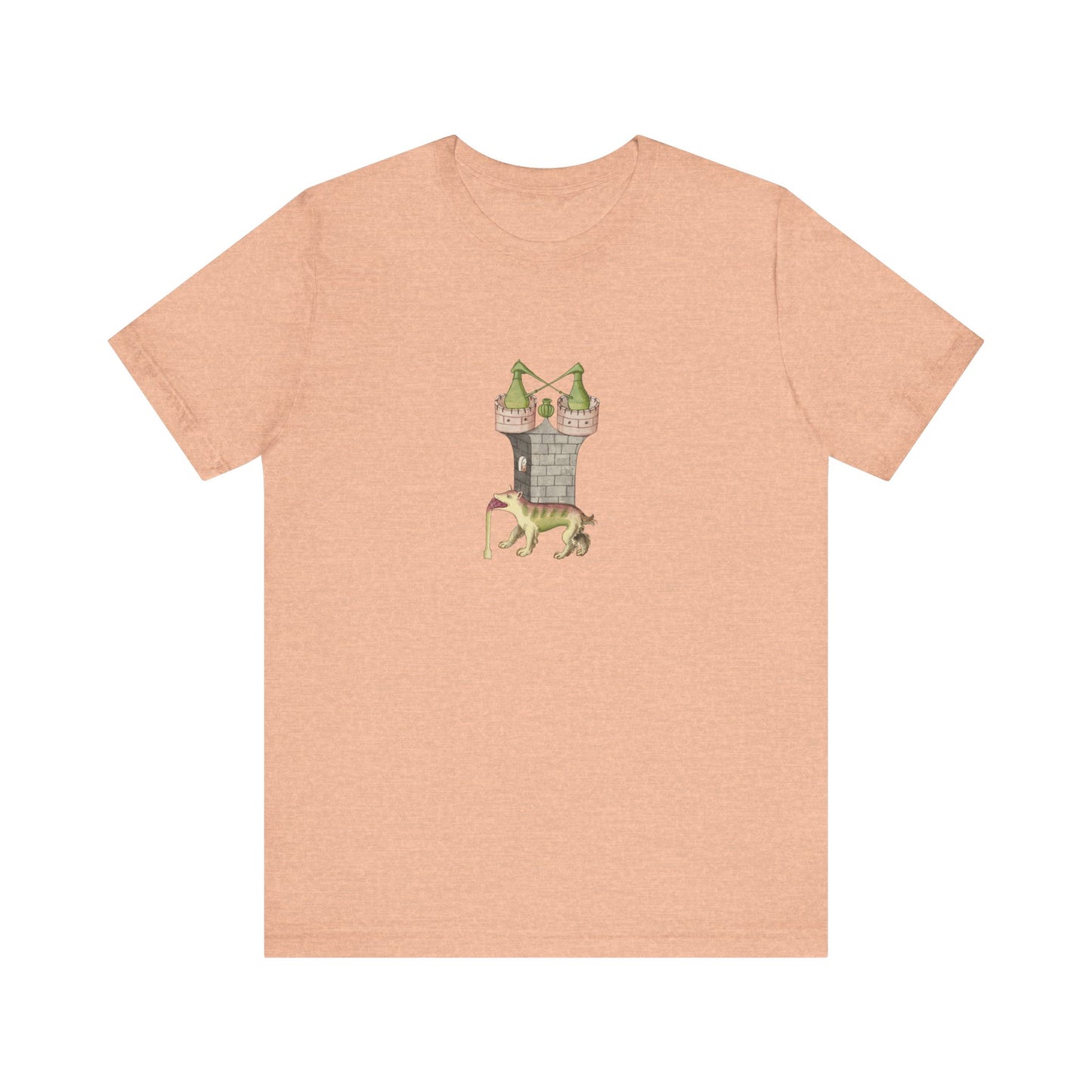 The Alchemical Tower & Vomiting Gold Dog Symbol Tee
