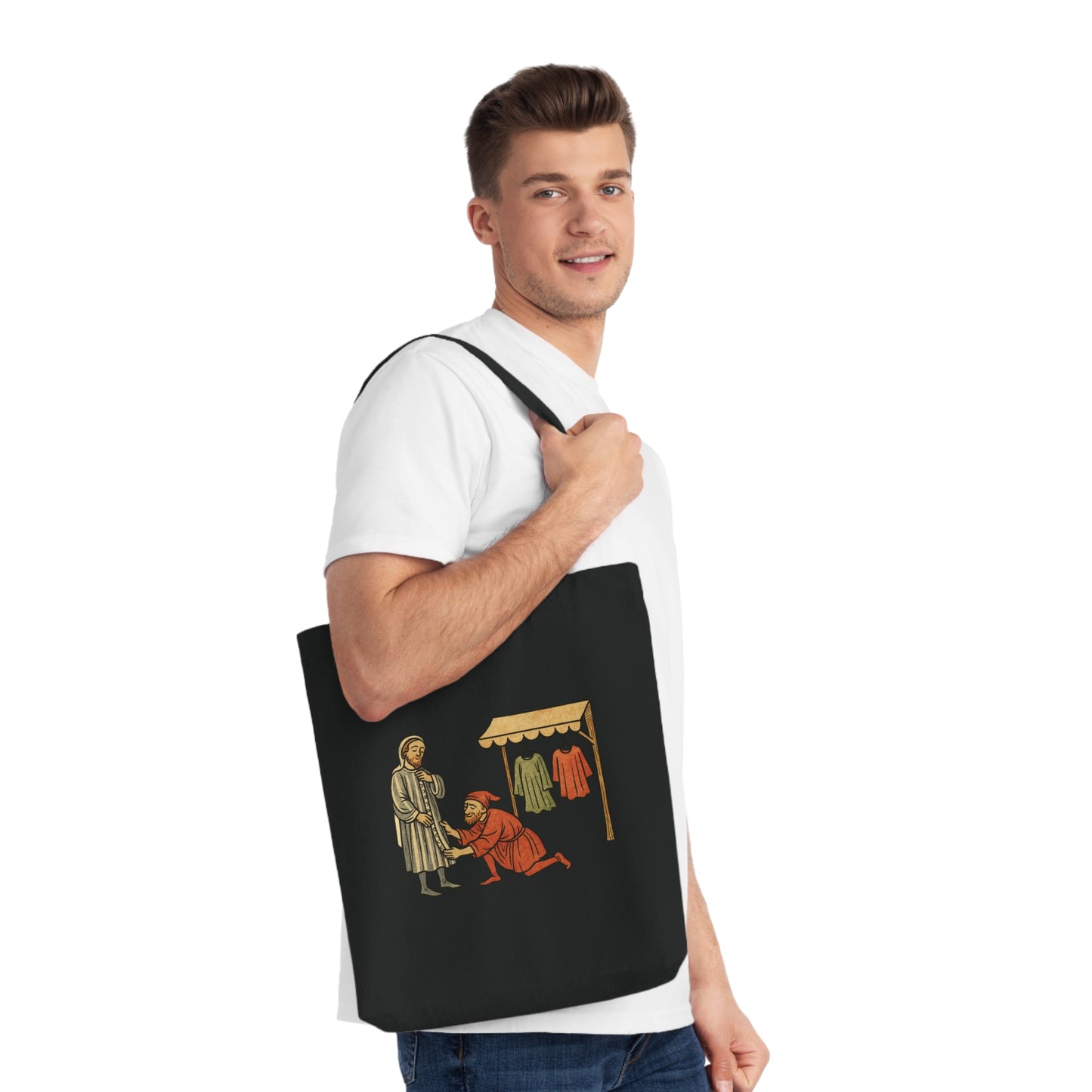Tailor of Yore - Medieval Artistic Vintage Woven Tote Bag