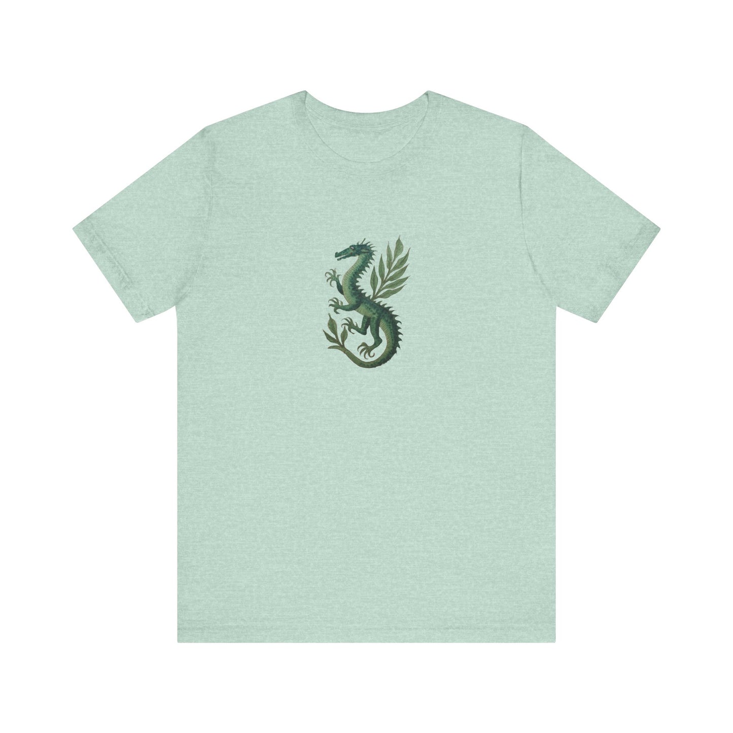 Green Basilisk Art T-shirt
