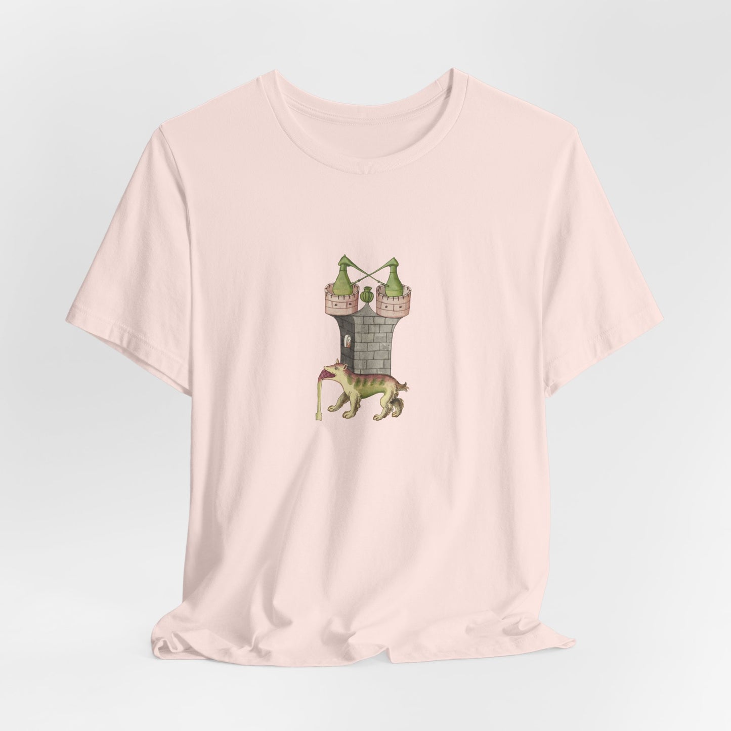 The Alchemical Tower & Vomiting Gold Dog Symbol Tee