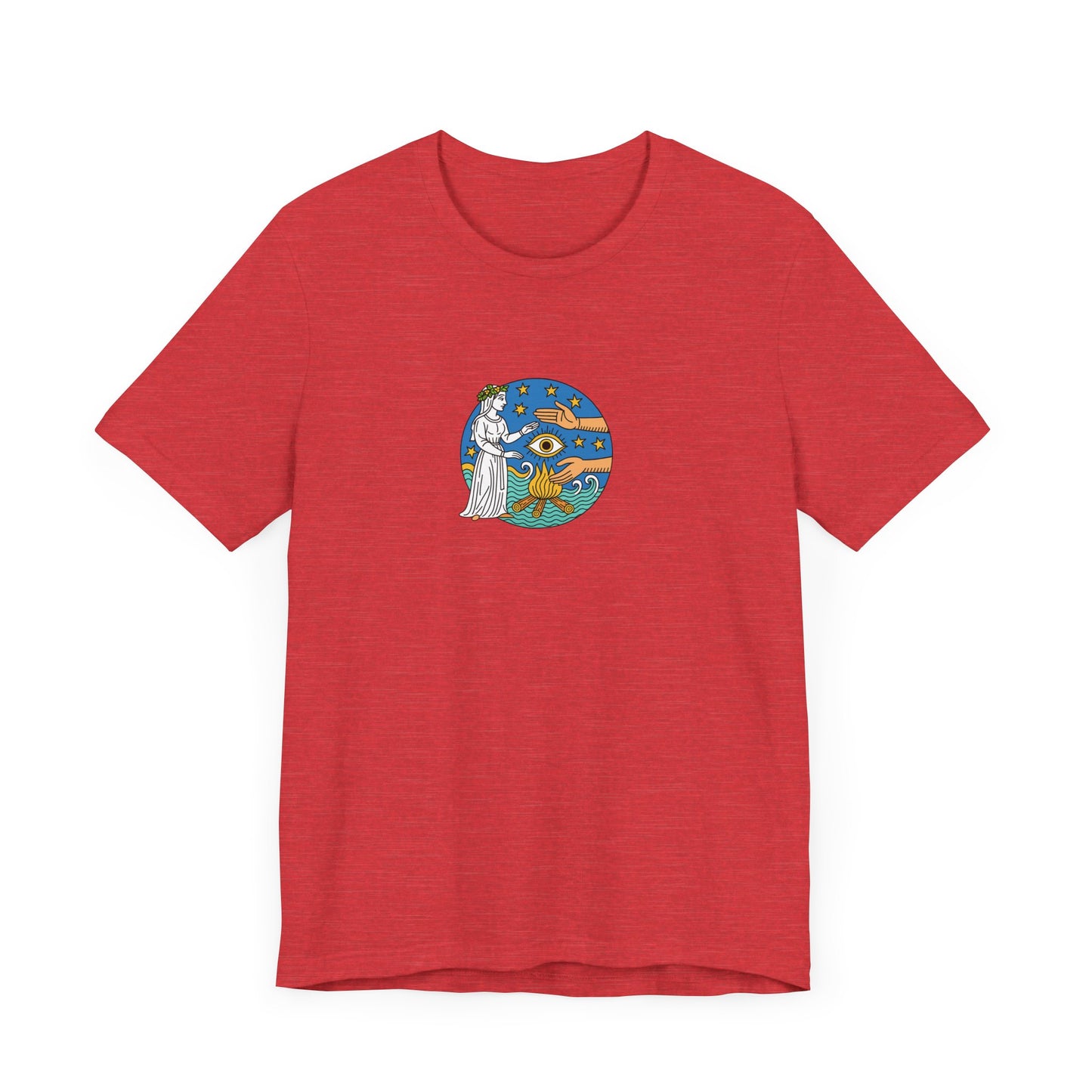 Medieval Mystic Rite of the Firewatcher LOGO T-shirt