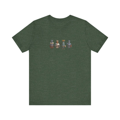 Cute Medieval Knights Team T-shirt