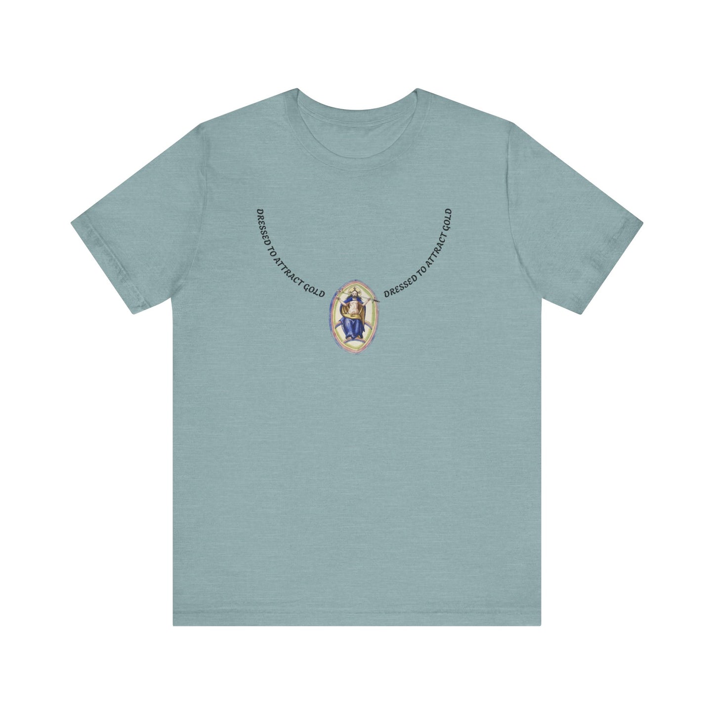 Dressed to attract gold , Alchemical Hermaphrodite Unisex T-shirt