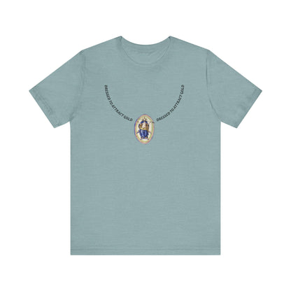 Dressed to attract gold , Alchemical Hermaphrodite Unisex T-shirt
