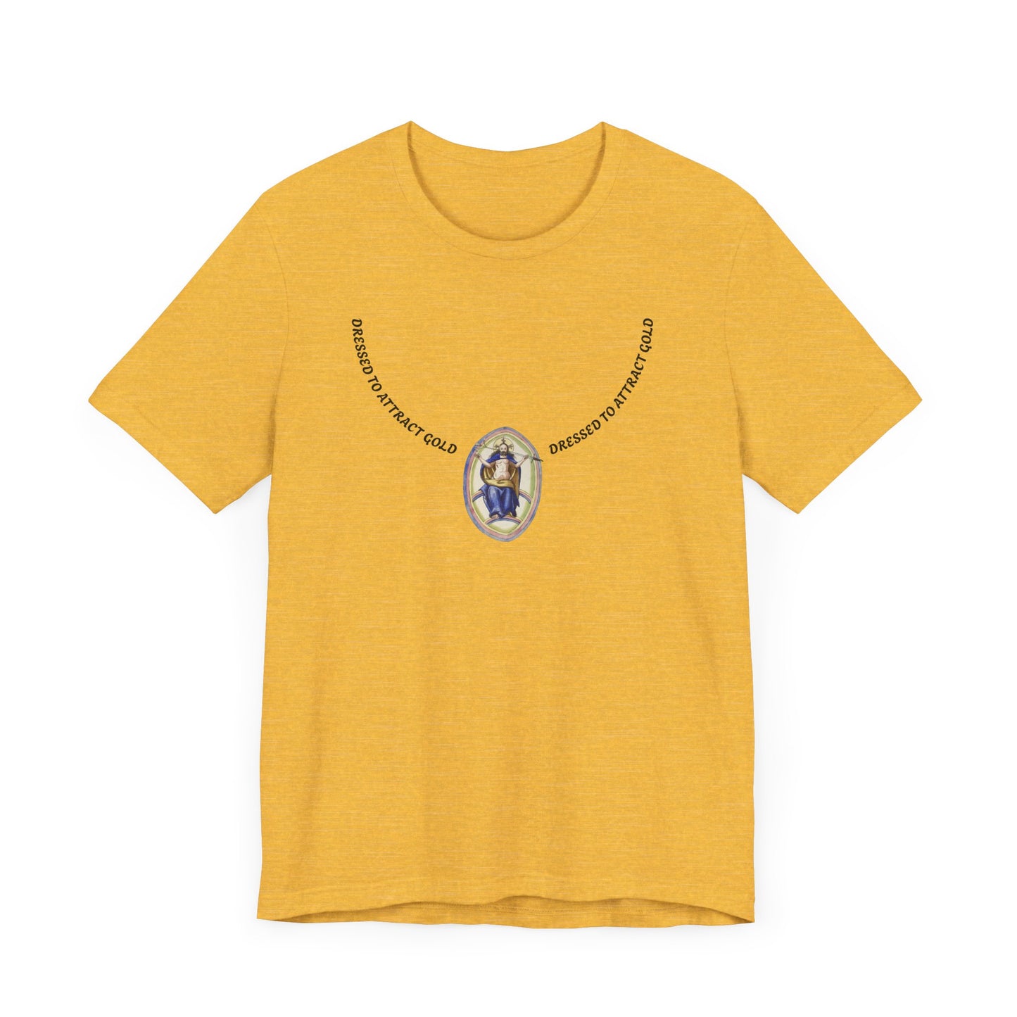 Dressed to attract gold , Alchemical Hermaphrodite Unisex T-shirt