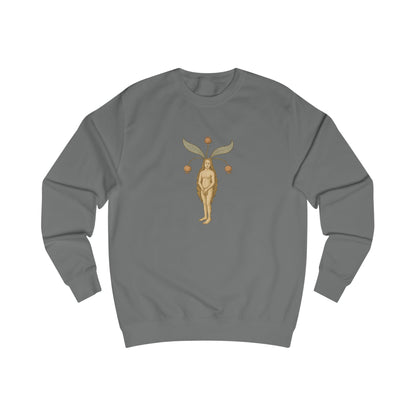 Mandragora Muse, Female Mandrake, Medieval Herb Lore Unisex Sweatshirt