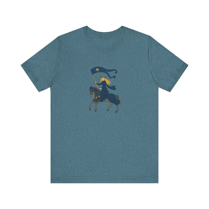 Warrior Queen Barbara von Celje, Medieval Manuscript Bellifortis T-shirt