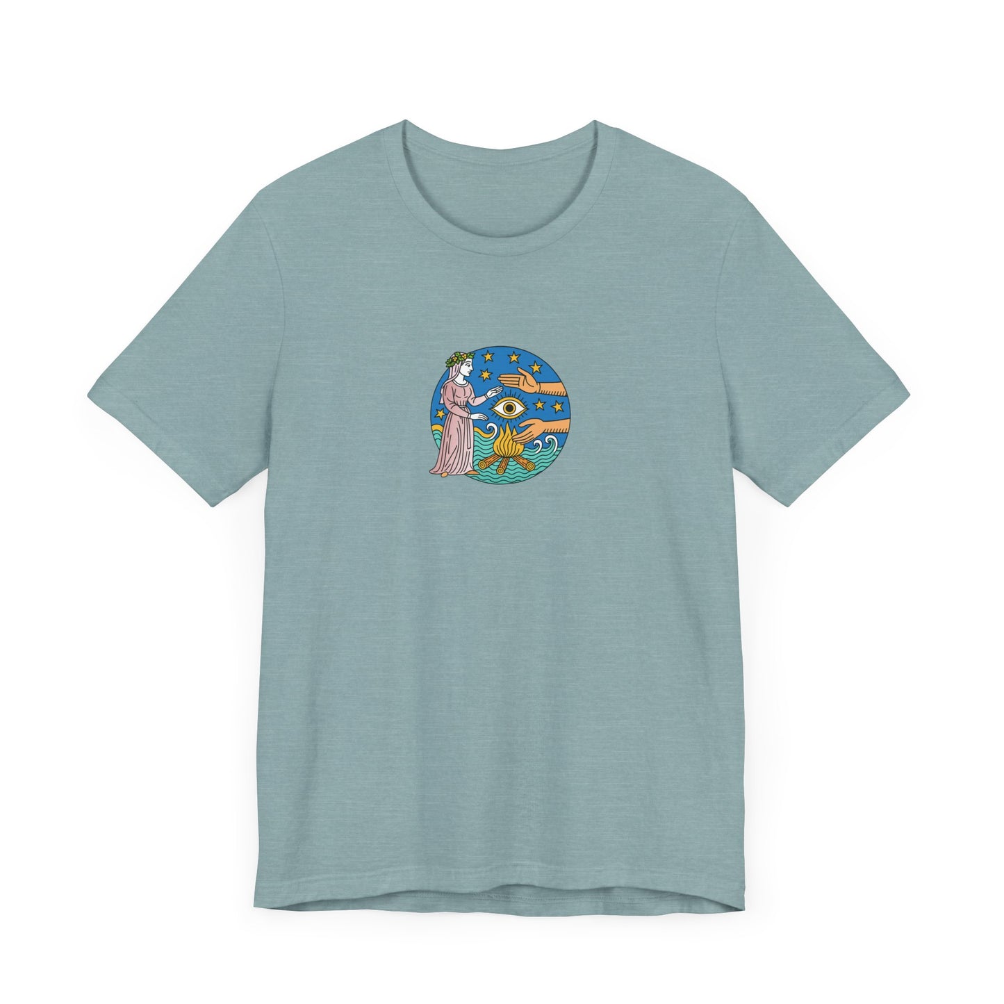Medieval Mystic Rite of the Firewatcher T-shirt