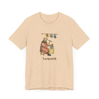 Medieval Career Series, The Locksmith Albrecht the Iron Guardian T-shirt
