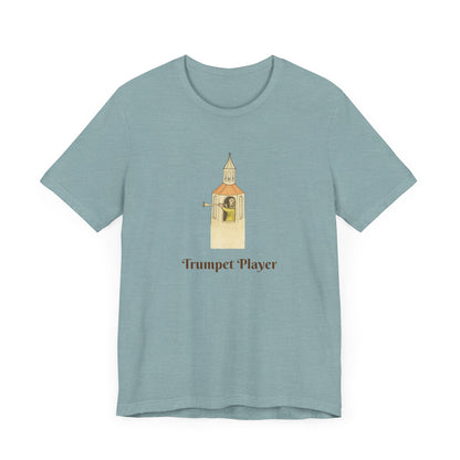 The Trumpet Player, Medieval Career Series, Peter the Bell Tower Herald T-shirt
