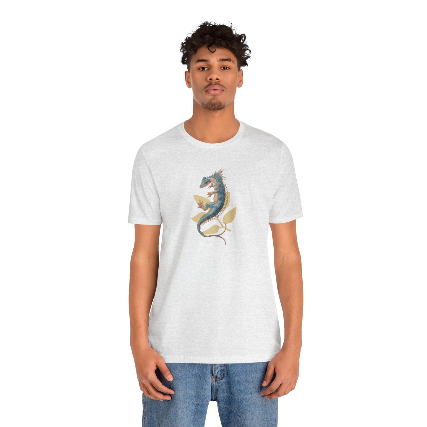 Blue Basilisk Art T-shirt