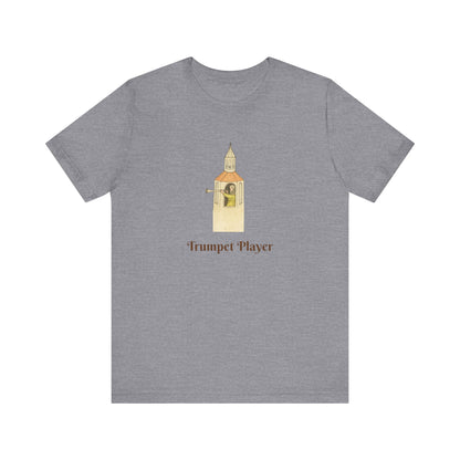 The Trumpet Player, Medieval Career Series, Peter the Bell Tower Herald T-shirt