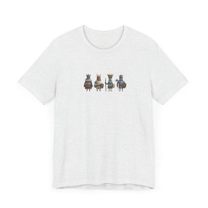 Cute Medieval Knights Team T-shirt