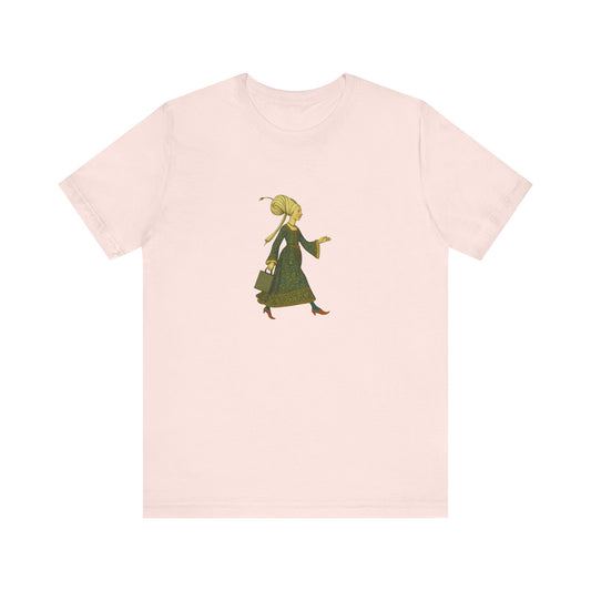 Lady of the Mall – Medieval Fashionista Unisex Heavy Cotton Tee