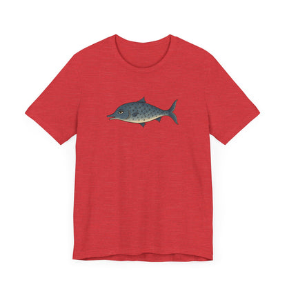 The Smiling Medieval Fish Art T-shirt